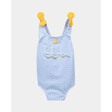 Traje de Baño Enterizo para Niña Patos