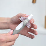 Cepillo de Limpieza Tacto Suave Gris