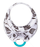 Babero Bandana con Pacificador Mariquitas y Flor