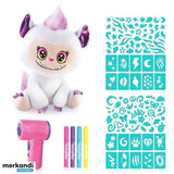 Canaltoy Airbrush Plush Cute Monster