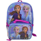 Mochila Con Bolsillo 16" y Lonchera Frozen
