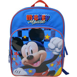 Mochila Con Bolsillo 16" Mickey Mouse