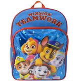 Mochila Con Bolsillo 16" Paw Patrol