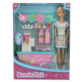Muñecas 11.5 pulgadas Set Heladera Bonnie