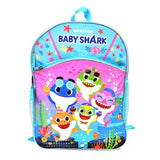 Mochila Baby Shark 16 Pulgadas 1 Bolsillo