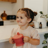 Vaso Sip-N-Snack de Silicona - Gris Suva