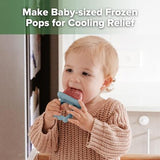 Set de Moldes Helado Azul Cielo y Mostaza