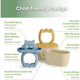 Set de Moldes Helado Azul Cielo y Mostaza