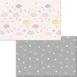 Mat de Piso 6.9  x 4.6 x .13 pies Estilo Happy Clouds