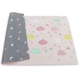 Mat de Piso 6.9  x 4.6 x .13 pies Estilo Happy Clouds