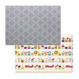 Mat de Piso 6.9  x 4.6 x .13 pies Estilo Circle Raum Alph