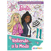 Libro Stickers Vistiendo La Moda Barbie