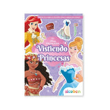 Libro Stickers Vistiendo Princesas Disney