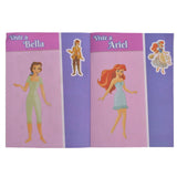 Libro Stickers Vistiendo Princesas Disney