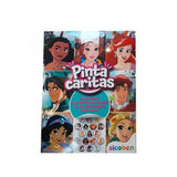 Libro Stickers Pinta Caritas Disney