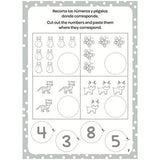 Libro Cuentos Corto, Pego y Coloreo