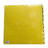 Set 4 piezas Piso de Goma 61 x 61 x 1.4 cm Color Amarillo