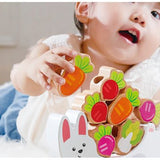 Juego de Equilibrio Y Enhebrado Conejito