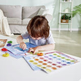 Juego de Colorear Con Crayón