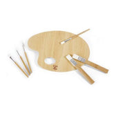 Juego de Arte Palette y Brochas