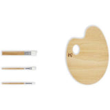 Juego de Arte Palette y Brochas