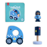 Libro Hape Land - El Auto de Policía Ruidoso