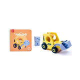Libro Hape Land - La Excavadora Zumbante