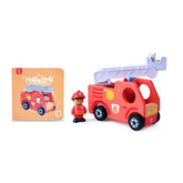 Libro Hape Land - Camión de Bomberos Rugiente
