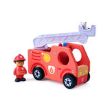 Libro Hape Land - Camión de Bomberos Rugiente
