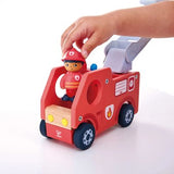 Libro Hape Land - Camión de Bomberos Rugiente