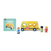 Libro Hape Land - El Autobús Escolar Animado