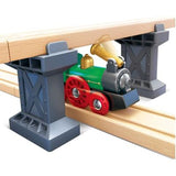Tren Retro Con Chimenea Plegable