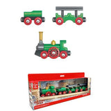 Tren Retro Con Chimenea Plegable