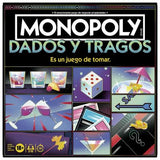 Juego de Mesa - Monopoly Dados y Tragos