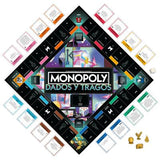 Juego de Mesa - Monopoly Dados y Tragos