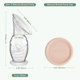 Recolector de Leche con Tapa Gen 2 100ml Rosa