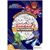 Libro de Colorear 24 Pagina Actividad PJMASK