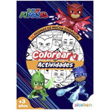 Libro de Colorear 24 Pagina Actividad PJMASK