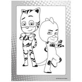 Libro de Colorear 24 Pagina Actividad PJMASK