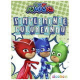 Libro de Colorear 24 Pagina Simple PJMAKS