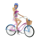 Barbie Bicicleta Con Muñeca