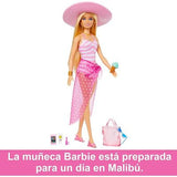 Barbie - Muñeca Rubia con Temática Playa