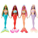 Barbie Sirenas con Cabello de Colores