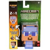 Minecraft - Figuras de Acción 2 En 1 Flip Surtido