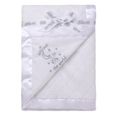 Manta Reversible Bienvenido Blanca