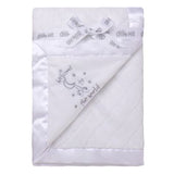 Manta Reversible Bienvenido Blanca