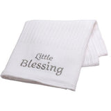 Manta para Recibir a Bebé Blanca