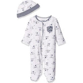 Pijama-Hat Niños Puppy Blanca 9m