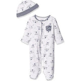 Pijama-Hat Niños Puppy Blanca 9m