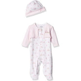 Pijama-Hat Niñas Conejo Blanca 9m